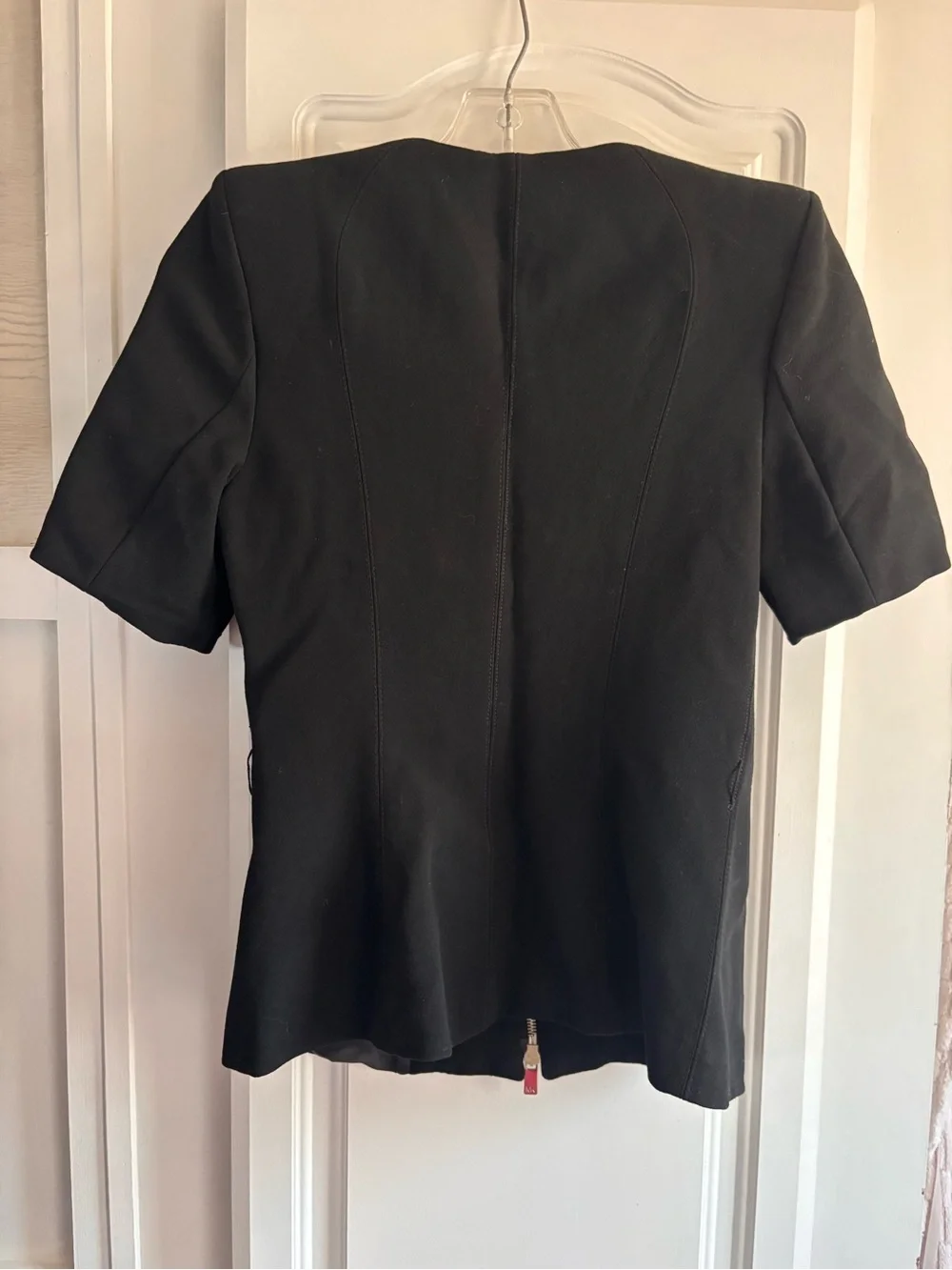 Michael Kors Black Jacket with Gold Label Tag